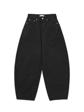 Loose Women's Denim Jeans Ba ket  Knot Design Spring New Sle Casual High Waist Wide Leg Pants Pure Color